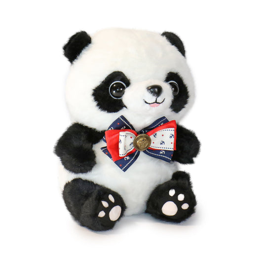 Tux Panda: A Dressy Plush Toy Made for Celebrations and Playing Host
