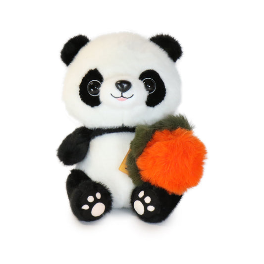 Perry Panda: A Sweet Plush Toy Companion with a Persimmon Surprise