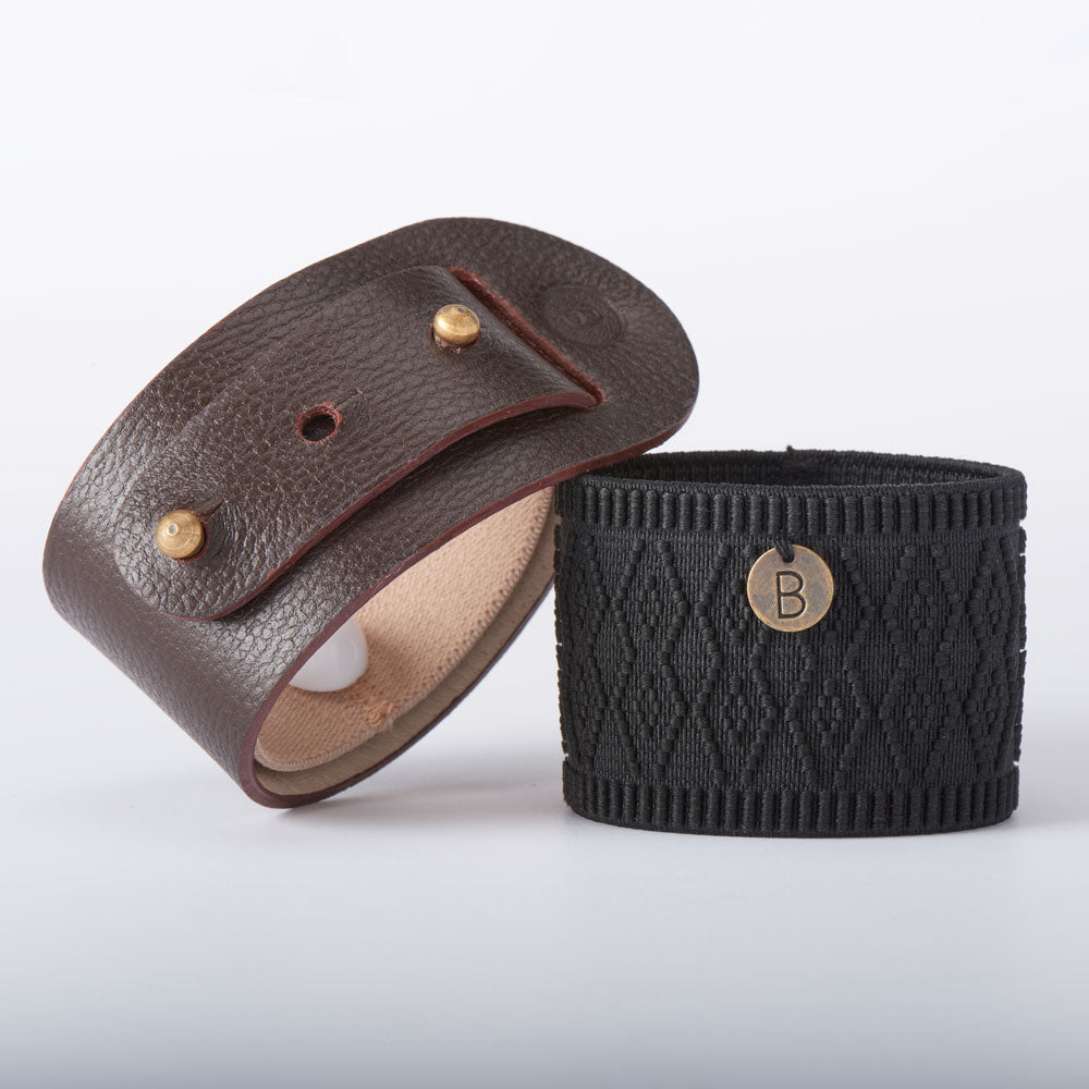Give Calm — Alex + Aria Leather Acupressure Bracelets for a Parent in Need