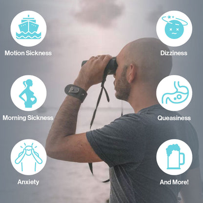 Give Calm — Alex + Aria Leather Acupressure Bracelets for a Parent in Need
