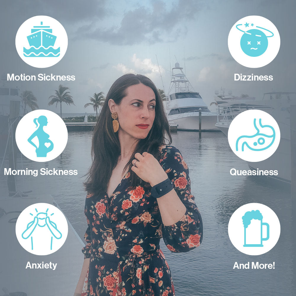 Give Calm — Lucy + Clare Leather Acupressure Bracelets for a Parent in Need