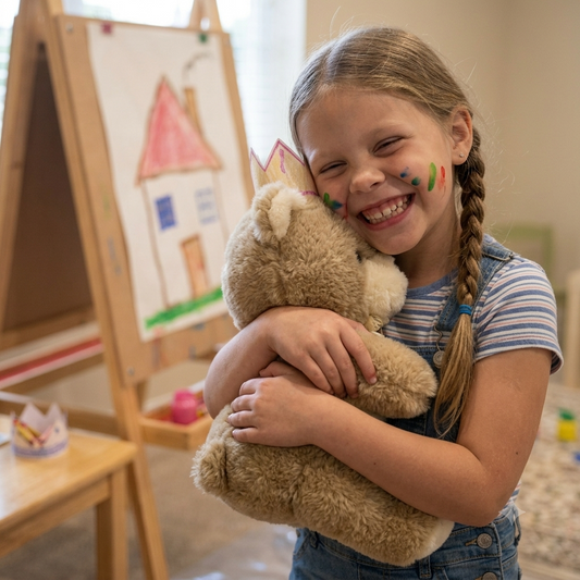 Give the Just For You Bear — A Gift of Comfort for a Child in Need