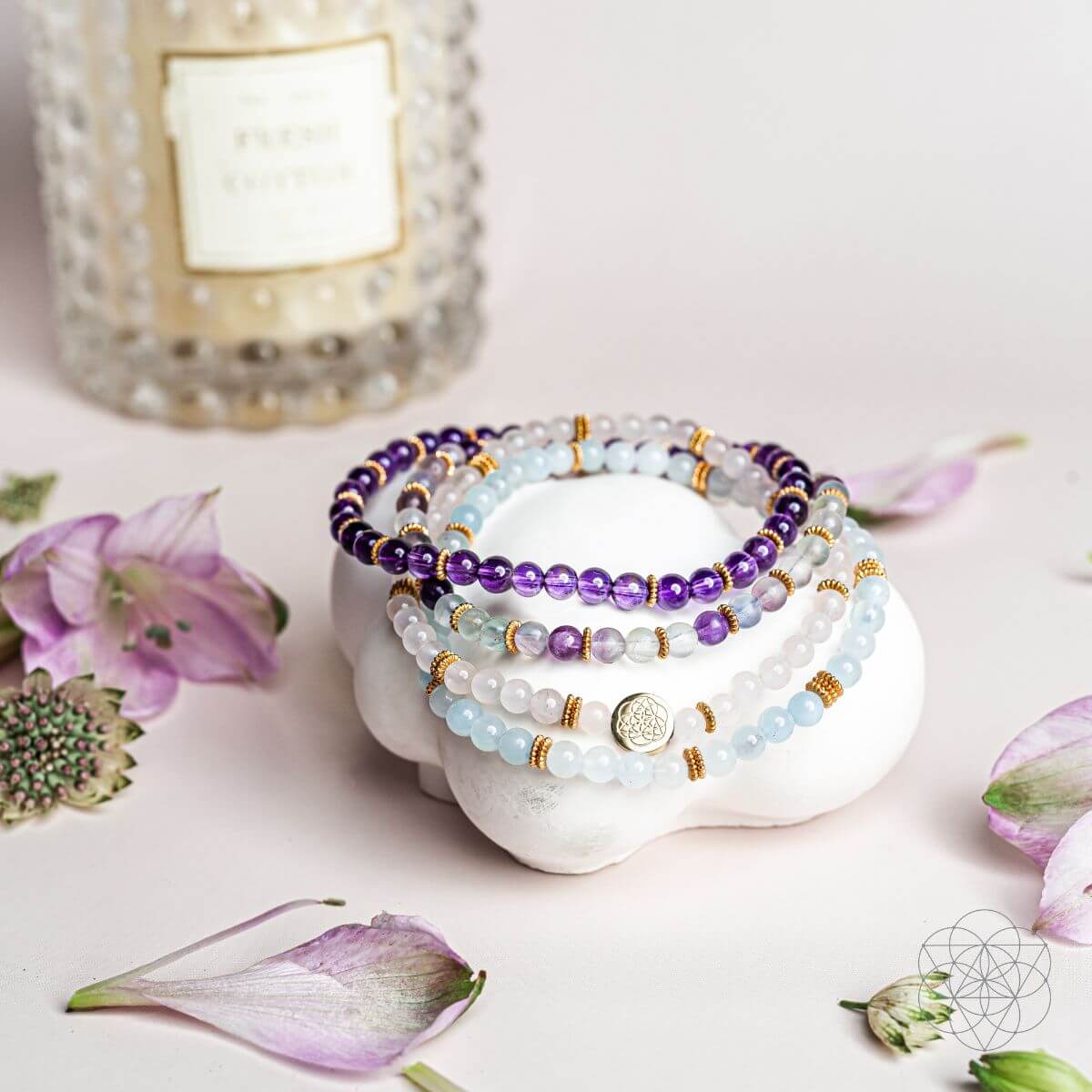 Give Peace, Keep Peace — Anxiety-Relief Bracelet Set for You and a Mother in Need