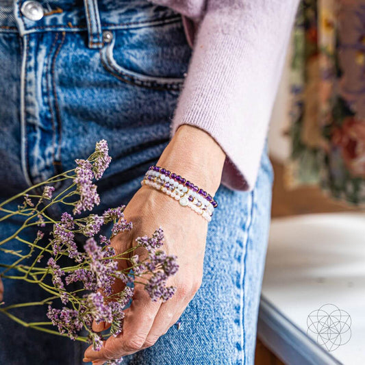 Give Peace, Keep Peace — Anxiety-Relief Bracelet Set for You and a Mother in Need
